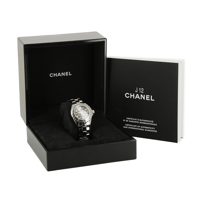 Reloj Chanel J12 de cerámica de titanio Circa 2010 - Detail D2