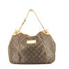 Louis Vuitton  Galliera handbag  in brown monogram canvas  and natural leather - 360 thumbnail