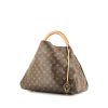 Sac à main Louis Vuitton  Artsy en toile monogram marron et cuir naturel - 00pp thumbnail