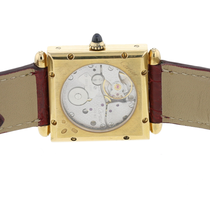 Cartier Tank Obus  in yellow gold Ref: Cartier - 2380C  Circa 1998 "Collection Privée Cartier Paris"