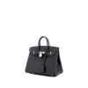 Hermès  Birkin 25 cm handbag  in Bleu Caban togo leather - 00pp thumbnail