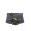 Hermès  Birkin 25 cm handbag  in Bleu Caban togo leather - 360 Front thumbnail