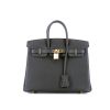 Hermès  Birkin 25 cm handbag  in Bleu Caban togo leather - 360 thumbnail