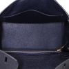 Hermès  Birkin 25 cm handbag  in Bleu Caban togo leather - Detail D2 thumbnail