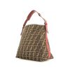 Fendi   handbag  in brown monogram canvas  and brown leather - 00pp thumbnail
