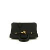 Bolso de mano Hermès  Birkin 25 cm en cuero togo negro - 360 Front thumbnail