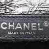 Chanel  Sac à dos backpack  in black leather  and transparent plastic - Detail D3 thumbnail
