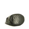 Chanel   handbag  in black quilted leather - Detail D4 thumbnail