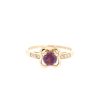 Mauboussin Désirez Amour ring in pink gold, diamonds and tourmaline - 360 thumbnail