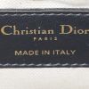 Bolso/bolsito Dior  Saddle en lona Monogram Oblique azul y cuero azul - Detail D3 thumbnail