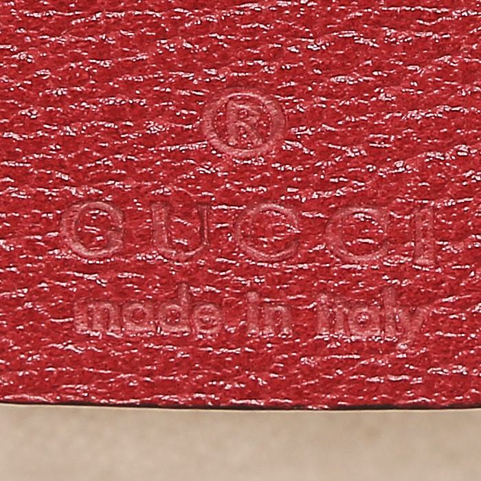 Borsa Gucci Vintage in tela "sûpreme GG" beige - Detail D4