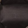 Saint Laurent  Monogramme handbag  in brown monogram canvas  and brown leather - Detail D2 thumbnail