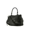 Borsa a tracolla Givenchy  Pandora in pelle martellata nera - 00pp thumbnail