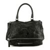 Borsa a tracolla Givenchy  Pandora in pelle martellata nera - 360 thumbnail