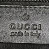 Gucci  Boston handbag  in beige monogram canvas  and black leather - Detail D4 thumbnail