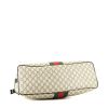 Gucci  Boston handbag  in beige monogram canvas  and black leather - Detail D5 thumbnail