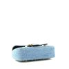 Gucci  GG Marmont small model  shoulder bag  in blue denim - Detail D5 thumbnail