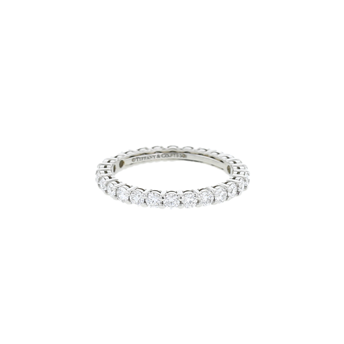 Tiffany & Co  wedding ring in platinium and diamonds - 00pp