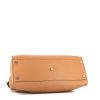 Fendi  Peekaboo Selleria handbag  in brown grained leather - Detail D5 thumbnail