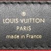 Louis Vuitton   handbag  in brown and black leather  and brown monogram canvas - Detail D4 thumbnail
