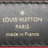 Sac à main Louis Vuitton   en cuir marron et noir et toile monogram marron - Detail D4 thumbnail