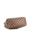 Bolso de mano Louis Vuitton  Brera en lona a cuadros ébano y cuero marrón - Detail D4 thumbnail