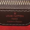 Louis Vuitton  Bergamo handbag  in ebene damier canvas  and brown leather - Detail D4 thumbnail