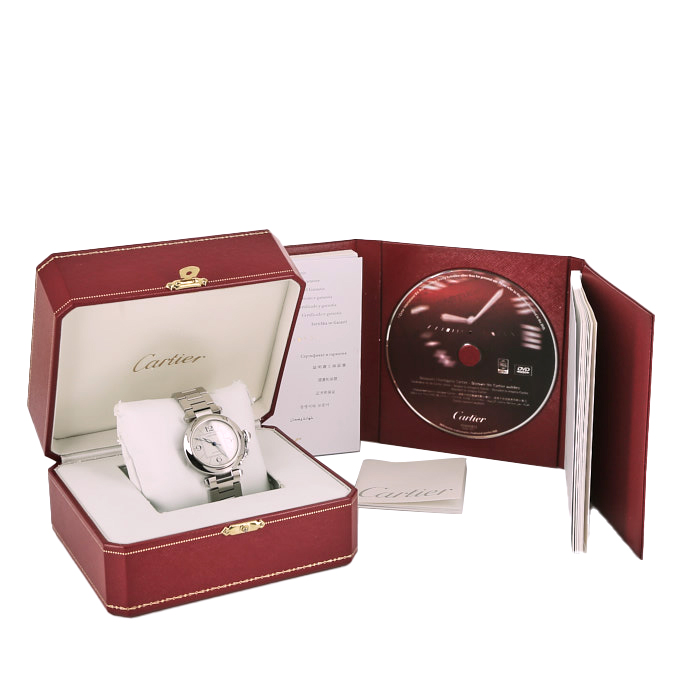 Cartier Pasha  in stainless steel Ref: Cartier - 2324  Circa 2019 - Detail D2