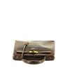Hermès  Kelly 32 cm handbag  in brown crocodile - 360 Front thumbnail