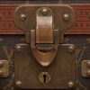 Louis Vuitton  Alzer 70 suitcase  monogram canvas  and natural leather - Detail D3 thumbnail