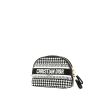 Dior   pouch  in black and white bicolor  canvas - 00pp thumbnail