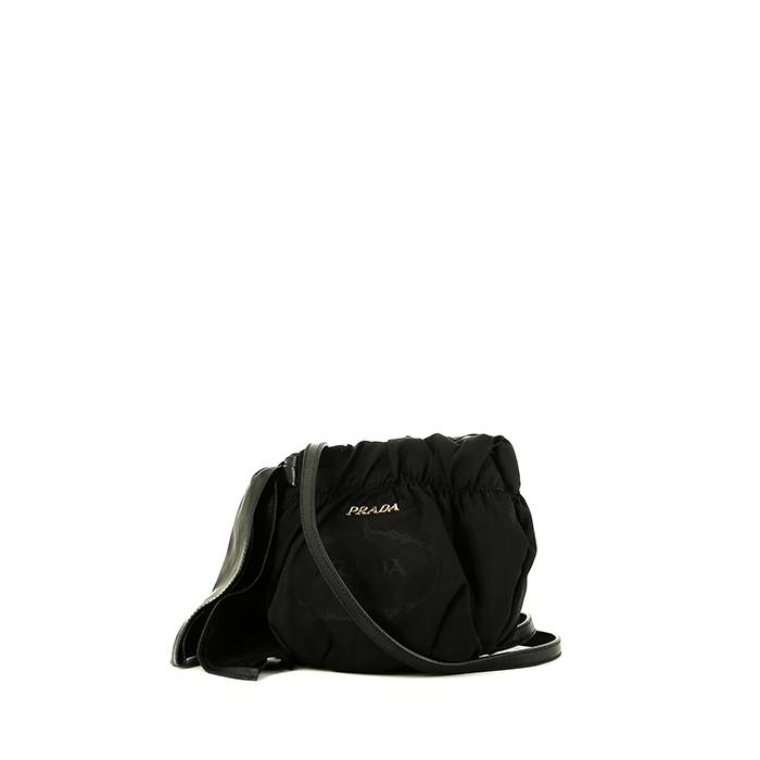 Prada   handbag  in black canvas - 00pp