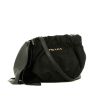 Prada   handbag  in black canvas - 360 thumbnail