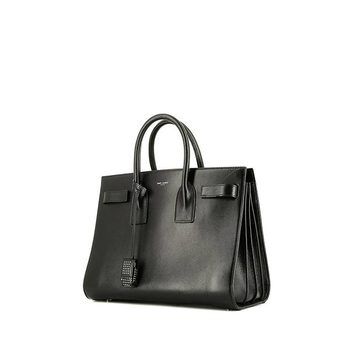 Saint Laurent  Sac de jour handbag  in black leather - 00pp