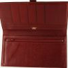 Hermès  Bearn wallet  in raspberry pink epsom leather - Detail D2 thumbnail