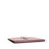 Billetera Hermès  Bearn en cuero epsom color frambuesa - Detail D4 thumbnail