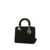 Dior  Lady D-Light handbag  in black canvas - 00pp thumbnail