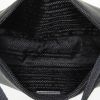 Prada  Re-Edition 2005 handbag  in black canvas - Detail D2 thumbnail