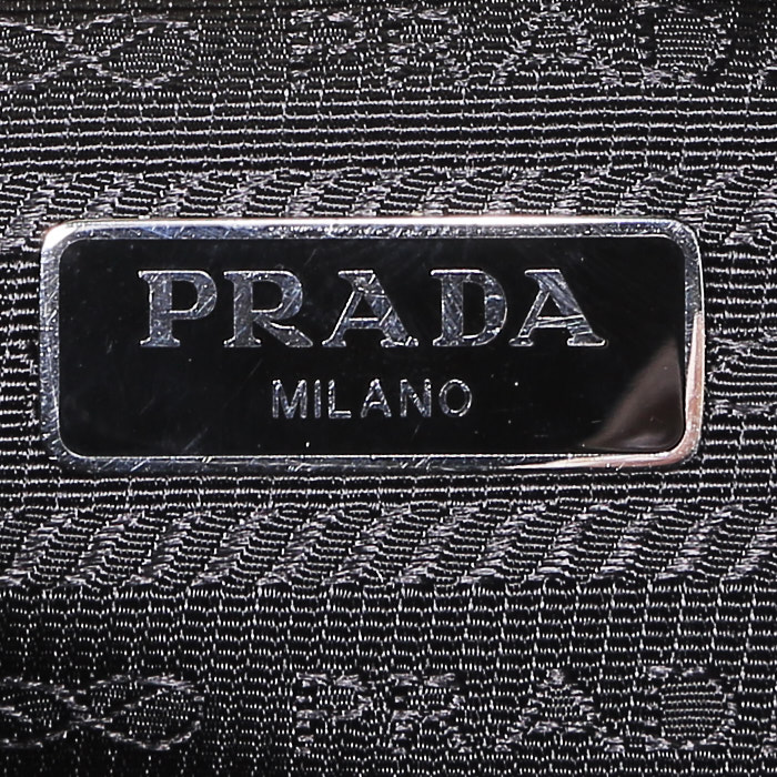 Borsa Prada  Re-Edition 2005 in tela nera - Detail D3