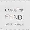 Fendi  Baguette handbag  in white leather - Detail D4 thumbnail