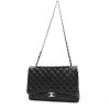 Chanel  Timeless Maxi Jumbo handbag  in black quilted leather - Detail D2 thumbnail