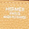 Bolso de fin de semana Hermès  Haut à Courroies - Travel Bag en cuero togo Biscuit - Detail D3 thumbnail