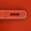 Hermès  Kelly 32 cm handbag  in brick red box leather - Detail D4 thumbnail