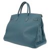 Hermès  Birkin 40 cm handbag  in blue jean Swift leather - Detail D5 thumbnail