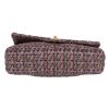 Chanel  Timeless Classic handbag  in multicolor canvas  and brown leather - Detail D1 thumbnail