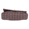 Chanel  Timeless Classic handbag  multicolor  canvas  and brown leather - Detail D1 thumbnail
