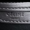 Celine  Luggage Micro handbag  in black, red and white grained leather - Detail D2 thumbnail