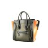 Celine  Luggage handbag  in black, brown and green leather - 00pp thumbnail