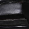 Bolso de mano Celine  Luggage en cuero negro marrón y verde - Detail D2 thumbnail