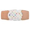 Louis Vuitton  Judy handbag  in white multicolor  monogram canvas  and natural leather - Detail D4 thumbnail